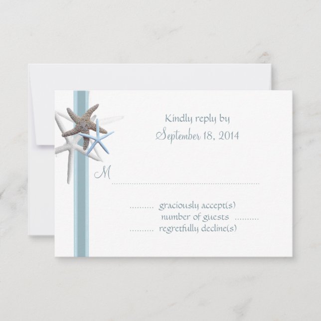 Starfish coletando placas RSVP de tamanho A1 (Frente)