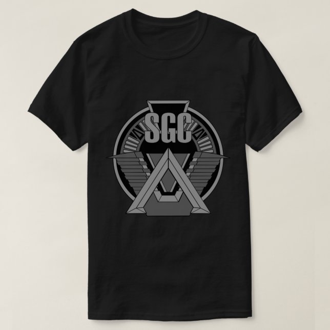 Stargate SG1 Classic T-Shirt (Frente do Design)