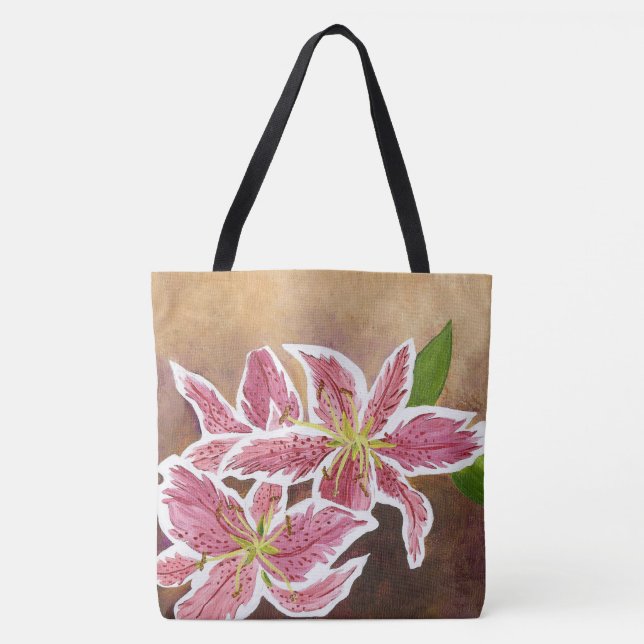 Stargazer Lily Tote Bag (Frente)