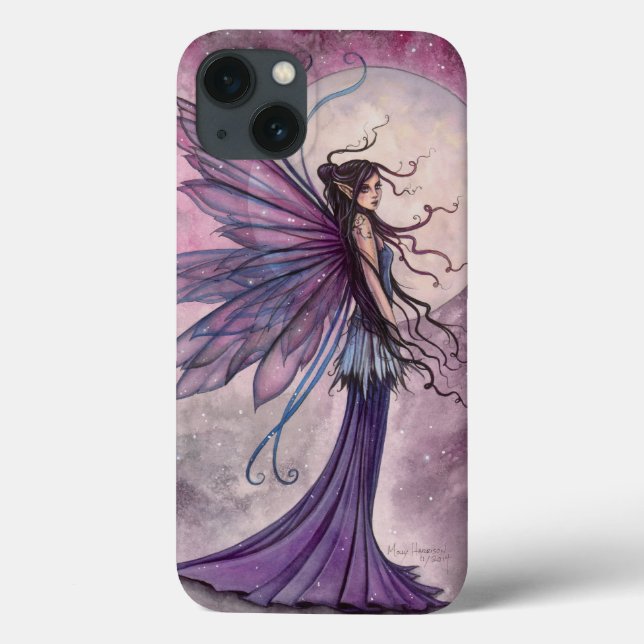 Starlit Ametyst Fairy Mystical Fantasy Art (Verso)