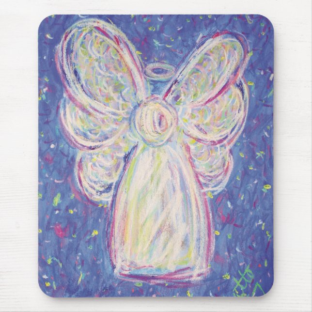 Starry Night Angel Mousepad (Frente)