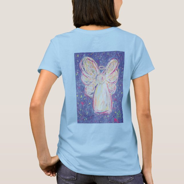 Starry Night Angel T-shirt (Imagem no Verso) (Verso)
