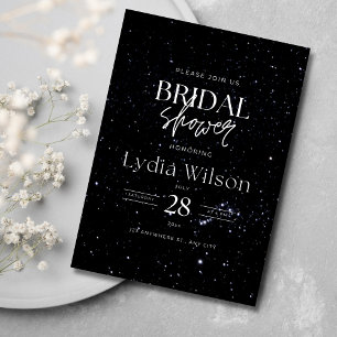 Starry Night Chá de panela Celestial convite