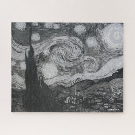 Starry Night I Vincent Van Gogh Quebra-cabeça