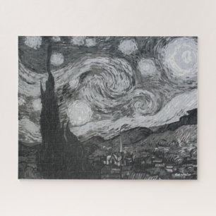 Starry Night I Vincent Van Gogh Quebra-cabeça