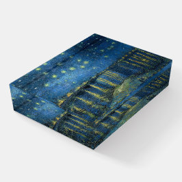 Starry Night Over the Rhône-Vincent van Gogh