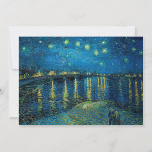 Starry Night Over the Rhône   Vincent van Gogh