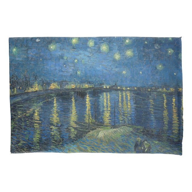 Starry Night Over the River Rhone (por van Gogh) (Frente-Esquerda)