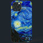 Starry Night por Van Gogh<br><div class="desc">Vincent van Gogh - Starry Night pintado na Rua Remy,  França em capas de iphone de arte de 1889. Esta imagem foi digitalmente aprimorada para restaurar as cores originais,  brilhantes e ousadas - um presente perfeito para qualquer amante de arte!</div>