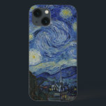 Starry Night por Vincent Van Gogh<br><div class="desc">Uma das pinturas mais famosas de Vincent Van Gogh. Starry Night é um belo óleo azul na pintura de canvas de Van Gogh e esta é a mais alta qualidade disponível no Zazzle para que você possa esperar resultados de impressão de alta qualidade. Disponível em vários presentes diferentes, capas eletrônicas,...</div>