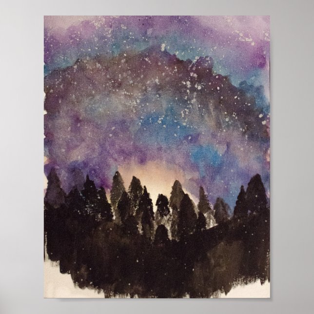 Starry Night Poster (Frente)