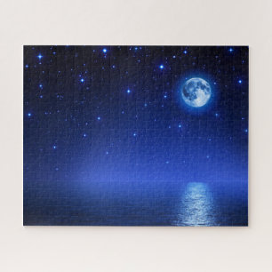 Starry night sky quebra-cabeça