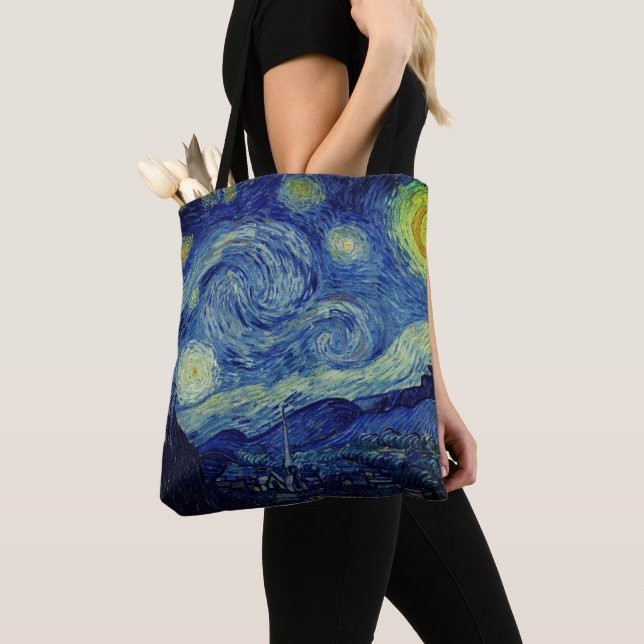 Starry Night Tote Bag (Close Up)