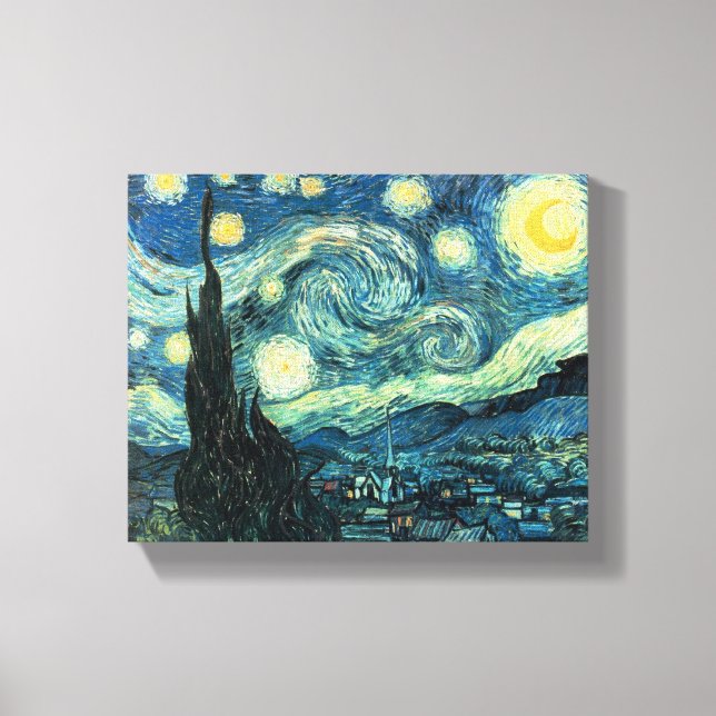 Starry Night Van Gogh Canvas (Frente)