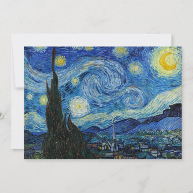 Starry Night | Vincent van Gogh (Frente)