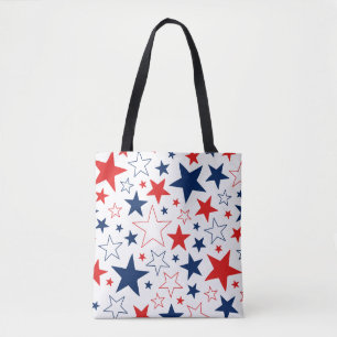 Stars Tote Bag Patriótico
