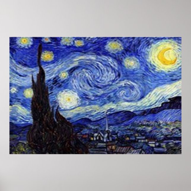 Stary Night Wall Poster (Frente)