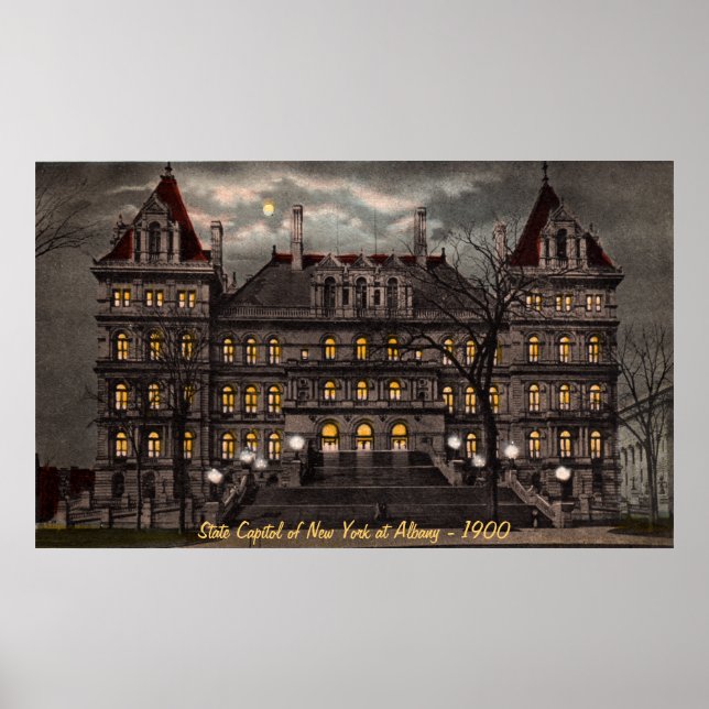 State Capitol Albany NY Poster (Frente)