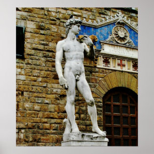 Statue of David, Florence, Italy Poster
