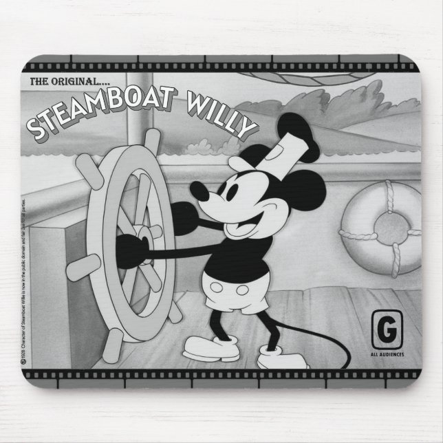 Steamboat Willie Mousepad (Frente)