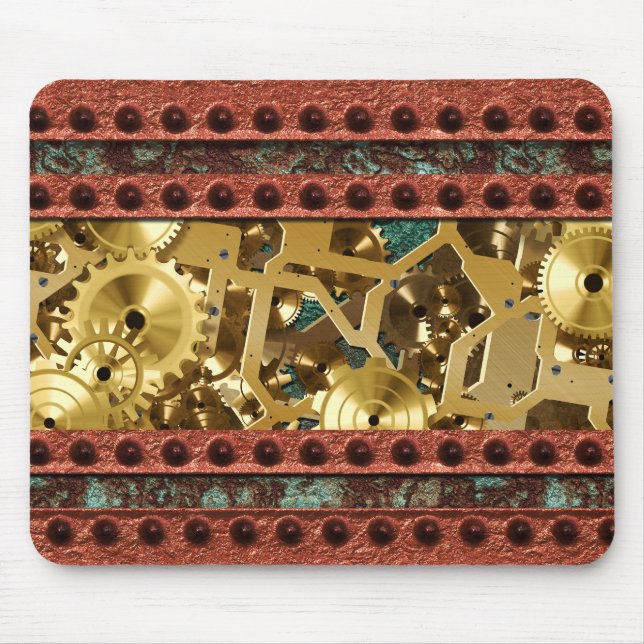 Steampunk 4 Mousepad (Frente)