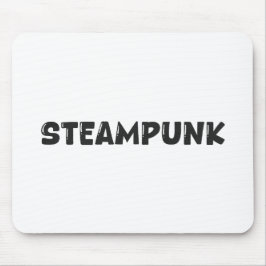 Steampunk Arte Antiga – Mousepad de Tipografia