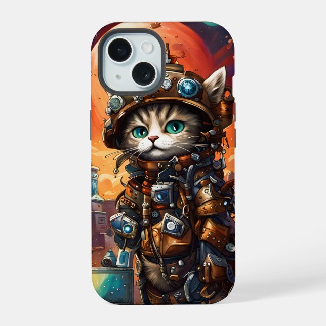 Steampunk Cat I (Verso)
