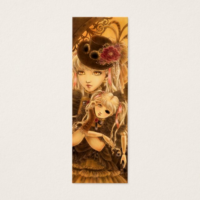 Steampunk Fantasy Bookmark (Frente)