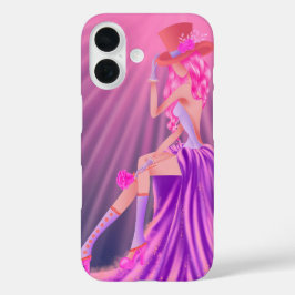 Steampunk Glamor iPhone 16 Case - Stardust & Doura