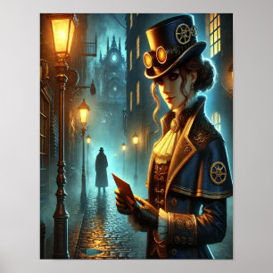 Steampunk Poster 23, O Informante Do Clockwork