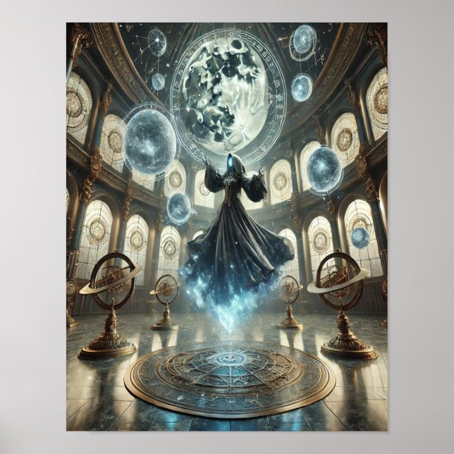 Steampunk Poster 47 As Feiticeiras Lunares (Frente)