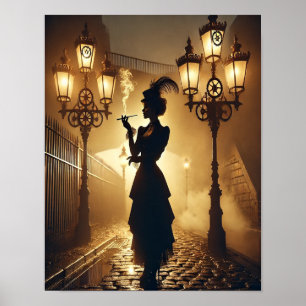 Steampunk Poster 67 O Sedutor Gaslight