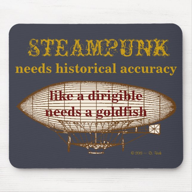 Steampunk precisa Mousepad (Frente)