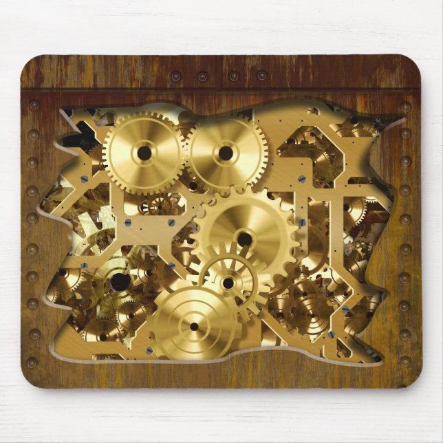 Steampunk radical 3 Mousepad (Frente)