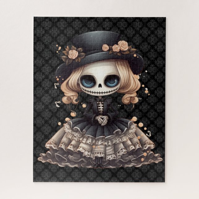 Steampunk Skeleton Quebra-cabeça (Vertical)
