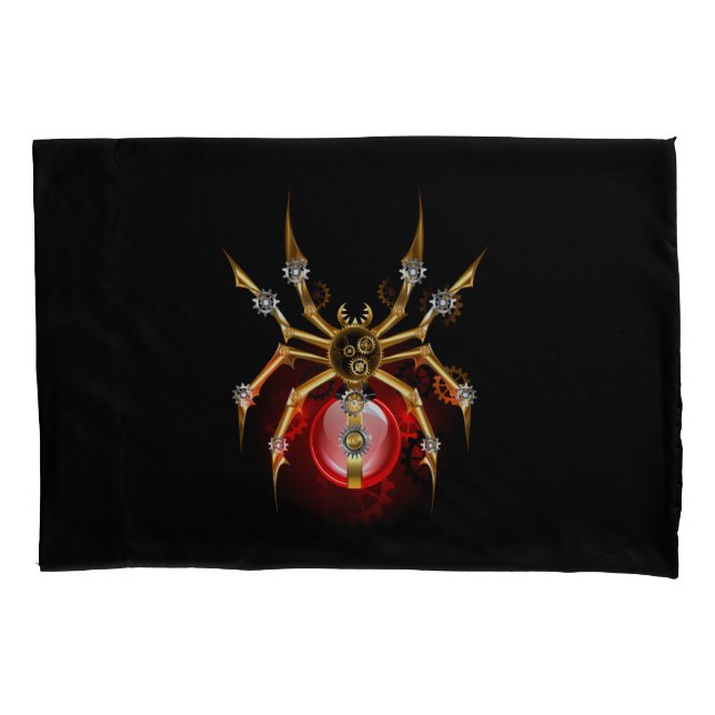 Steampunk spider on black (Frente)