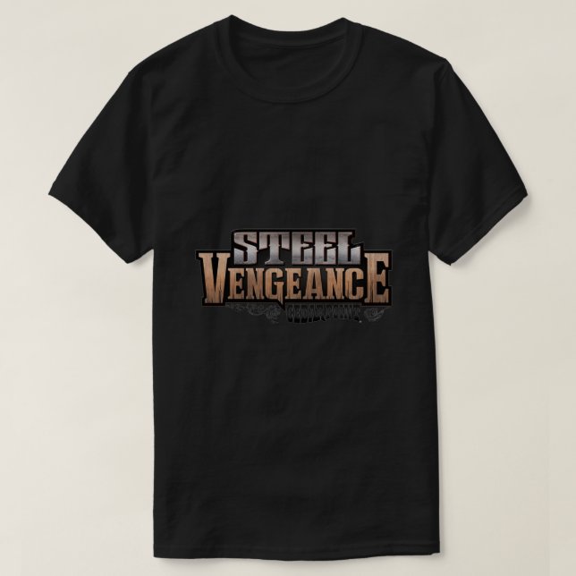 Steel Vengeance Logo Essential T-Shirt (Frente do Design)