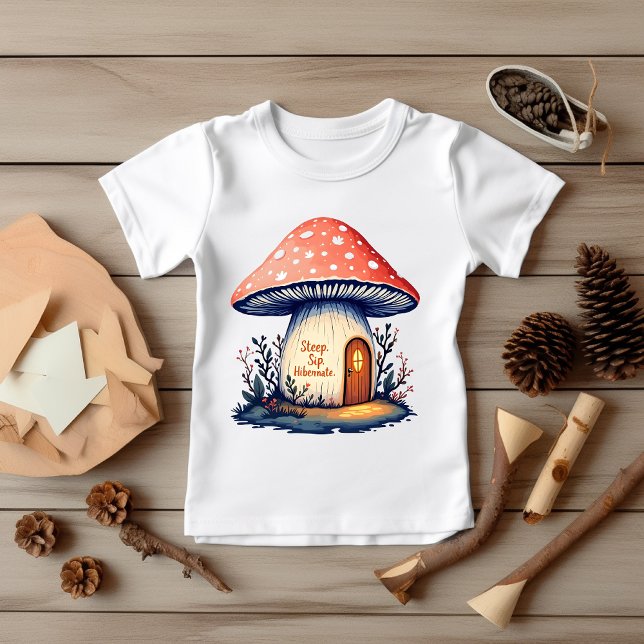 Steep Sip Hibernate t-shirt (Criador carregado)