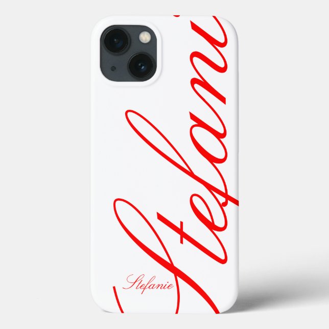 Stefanie - bela capas de iphone (Verso)