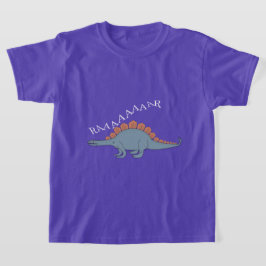 Stegosaurus - Camiseta Básica Infantil