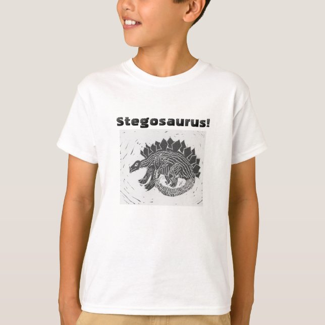 Stegosaurus T-Shirt (Frente)