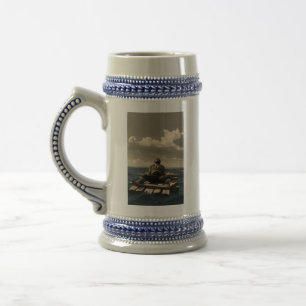 Stein azul à deriva de 2 lados