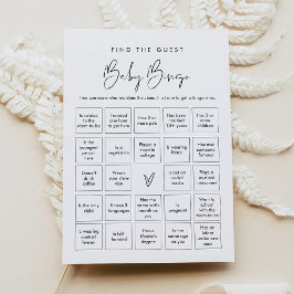 STELLA Encontra O Cartão De Jogo Do Bebê-Bingo