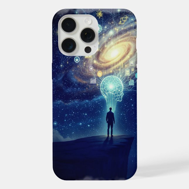 Stellar Mind iPhone 15 Pro max Proteja Sua Visão (Verso)