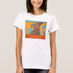 Stephen Huneck t-shirt Joyride com Laboratório de