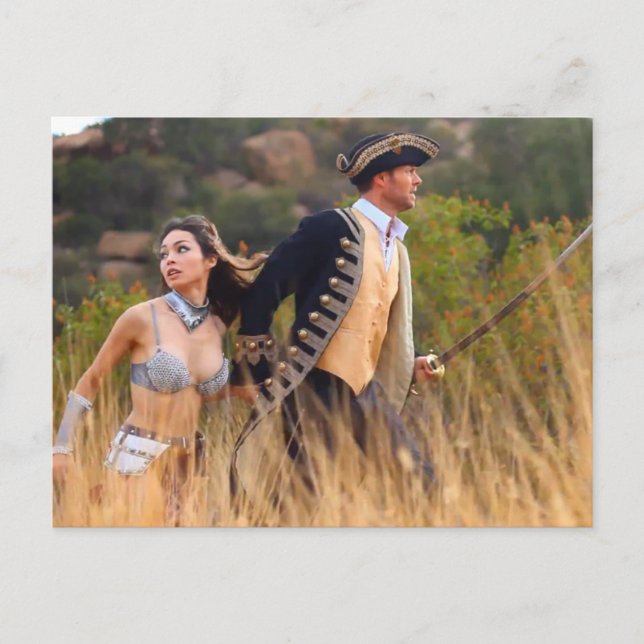 Sterling & Nilla, No Cartão Postal (Frente)