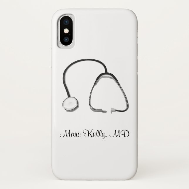 Stethoscope Doutor Enfermeira MD 4Mark (Verso)