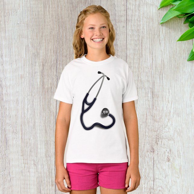 Stethoscope Girls T-Shirt (Criador carregado)