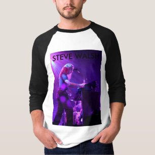 Steve Sleeved longo no t-shirt do concerto