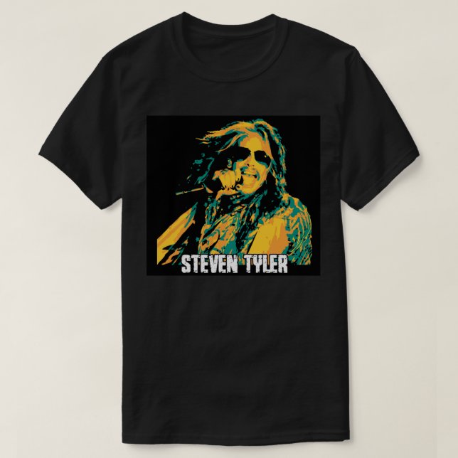 Steven art Tyler Essential T-Shirt (Frente do Design)